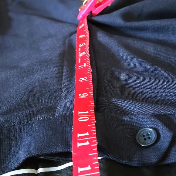 Alain Dupetit Men's Dress Pants Straight Leg Color: Slate Blue  Size 36W/42L - Picture 7 of 11